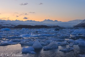 icebergs, icy Bay, Wrangell - St. Elias National Park and Preserve, Alaska.