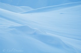 Abstract photo of snow patterns, Wrangell St. Elias Park, Alaska.