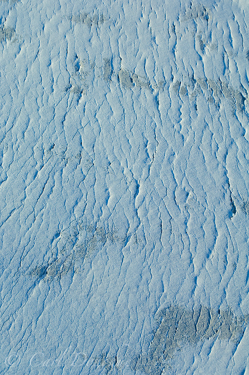 Crevasses and fissures in the Bagley Icefield